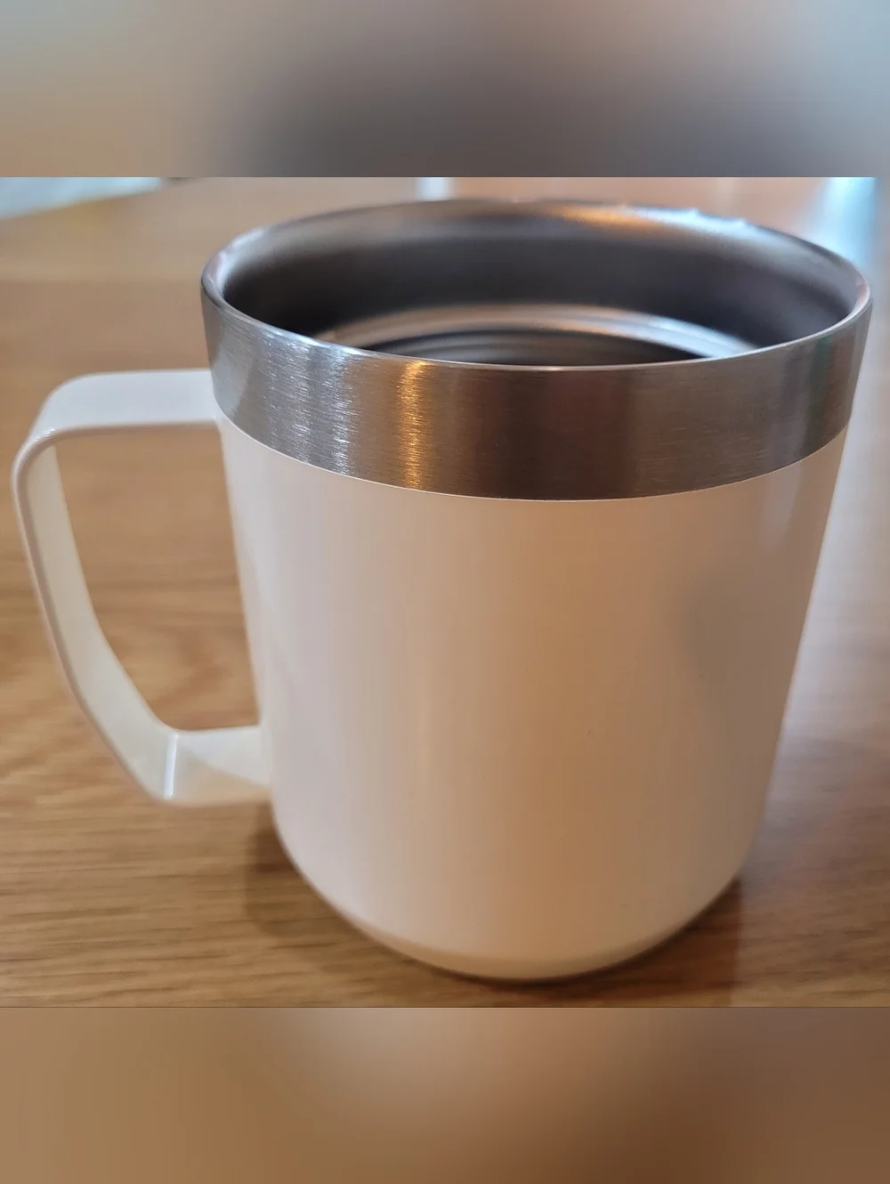 Stanley 12 Oz. Insulated Classic Legendary Camp Mug In Cream Gloss